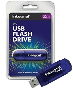Pendrive Integral 32GB Stick Flash granat