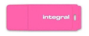 Pendrive Integral USB 32GB Pink NEON do kluczy