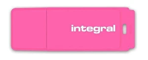 Pendrive Integral USB 32GB Pink NEON do kluczy