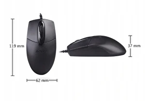 Mysz optyczna A4 Tech OP-720 czarna