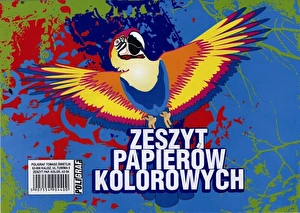 Zeszyt papierów kolorowych A5