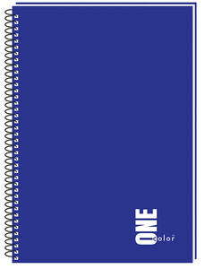 Kołozeszyt A4 100k kratka INTERDRUK One Color