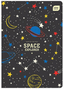 Zeszyt A5 16k 3 linia kolor INTERDRUK Trends Boys