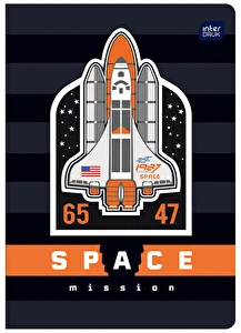 Zeszyt A5 16k 3 linia kolor INTERDRUK Trends Boys