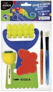 Zestaw przyborów do malowania 6 sztuk KIDEA