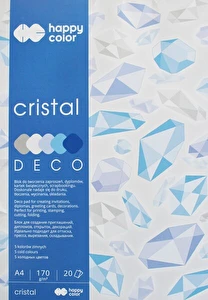 Blok deco Cristal A4/20 Happy Color