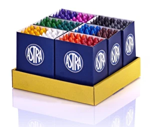 Zestaw kredek woskowych ASTRA 12 kol 144 szt