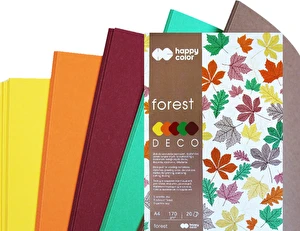 Blok deco Forest/Jesień A4/20 HAPPY COLOR