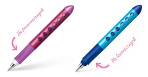 Pióro wieczne SCRIBOLINO leworęczne malinowe L