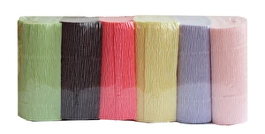 Krepina dekoracyjna WŁOSKA GRUBA 180g 6 kol MIX 8