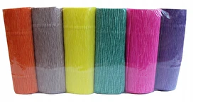 Krepina dekoracyjna WŁOSKA GRUBA 180g 6 kol MIX 4