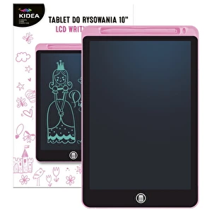 Tablet graficzny do rysowania LCD 10" różowy