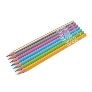 Kredki pastelowe w metalowym opakowaniu 36 kolorów KIDEA