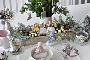 Drewniane Gwiazdki 4,7 x 1,5 cm 2szt.