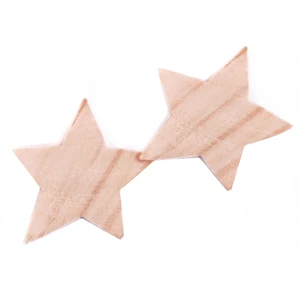 Drewniane Gwiazdki 4,7 x 1,5 cm 2szt.