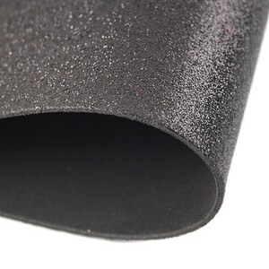 Arkusze piankowe czarne brokatowe A4 / 5 sztuk