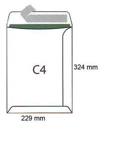 Koperty rozszerzane białe C4 HK RBD 10 sztuk