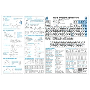 Podkład na biurko edukacyjny oklejany 35X50 Unia Europejska