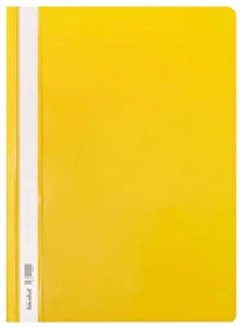 Skoroszyt twardy A4 żółty BIURFOL 1 szt