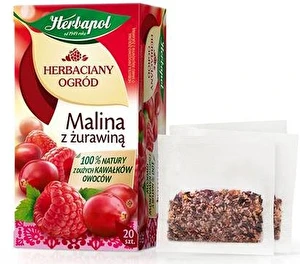 Herbata Herbapol malina z żurawiną