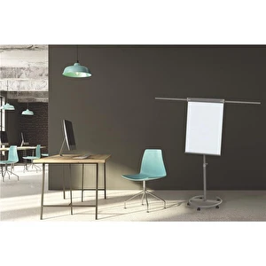 Flipchart mobilny MEMOBE suchościeralny magnetyczny 68x105xh220 cm