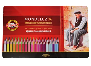 Kredki Koh-I-Noor Mondeluz 36 kol metalowe opakowanie