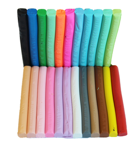 Plastelina szkolna Kidea pastelowa 24 kolory