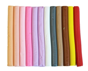Plastelina szkolna Kidea pastelowa 24 kolory