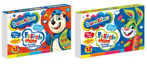 Pastele olejne 12 kolorów Bambino
