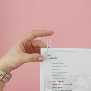 Spinacze okrągłe 50 mm metalowe 100szt