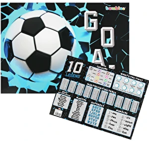 Podkład laminowany edukacyjny Goal 42 x 29,5 cm