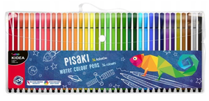 Flamastry pisaki w etui 36 kolorów Kidea