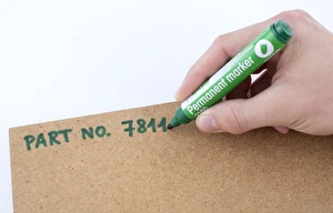 Marker D.Rect 2160 okr. permanentny Zielony 12 sztuk