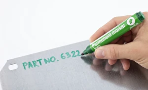 Marker D.Rect 2160 okr. permanentny Zielony 12 sztuk