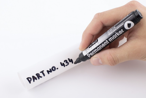 Marker D.Rect 2160 okr. permanentny Czarny 12 sztuk