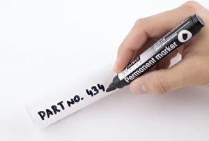 Marker D.Rect 2160 okr. permanentny Czarny 12 sztuk