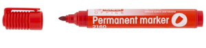 Marker D.Rect 2160 okr. permanentny Czerwony 12 sztuk