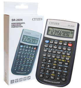 Kalkulator naukowy CITIZEN SR-260N 10-cyfrowy