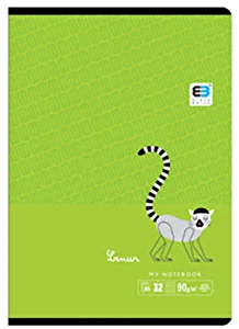 Zeszyt A5 32 k szeroka linia INTERDRUK Tropical