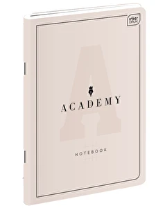 Zeszyt A5 60k kratka Academy Pastel Interdruk