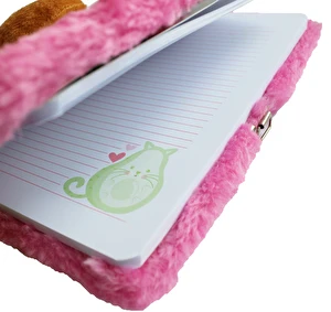 Pamiętnik włochacz z kłódką A5 96k Avocato