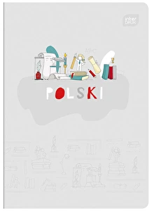 Zeszyt tematyczny A5 60k Hybrid w linię Język Polski