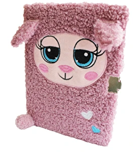 Pamiętnik włochacz z kłódką A5 96k Cute Lamb