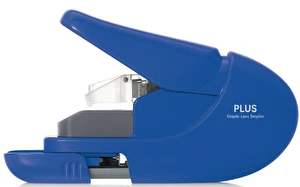 Zszywacz Bezzszywkowy PLUS Staple-Free do 5 kartek Blue