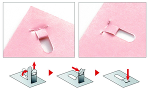 Zszywacz Bezzszywkowy PLUS Staple-Free do 5 kartek Blue