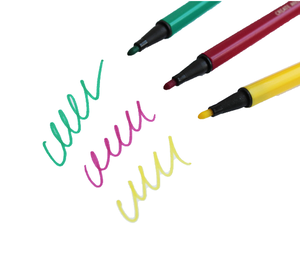 Flamastry pisaki w etui 36 kolorów Kidea