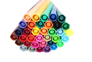 Flamastry pisaki w etui 36 kolorów Kidea