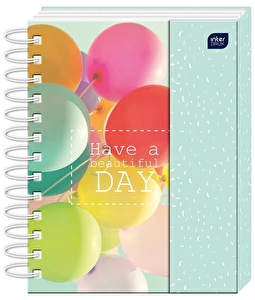 Pamiętnik na spirali B6 100 zamykany na magnes INT