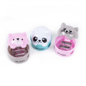 Temperówka podwójna zwierzaki Kidea D