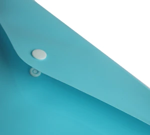 Teczka kopertowa A4 PP pastelowa niebieska